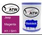 Preview: Jeep, Magenta, H1 / SH1: 500ml Lackdose, von ATW Autoteile West.